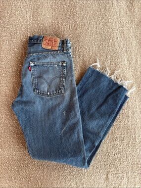 Vintage Distressed Levi’s 501 Jeans